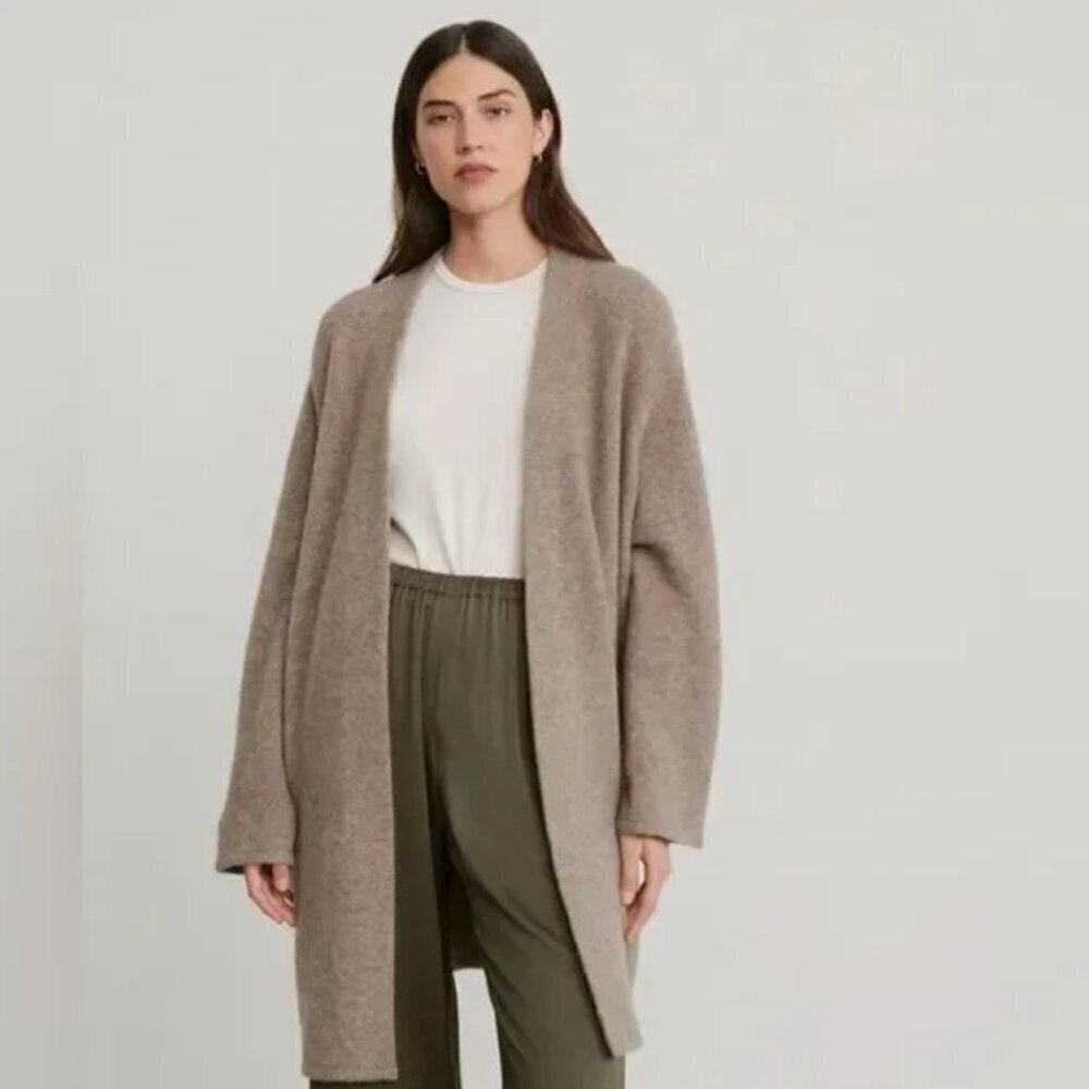 Jenni Kayne Sweater Coat in Oatmeal